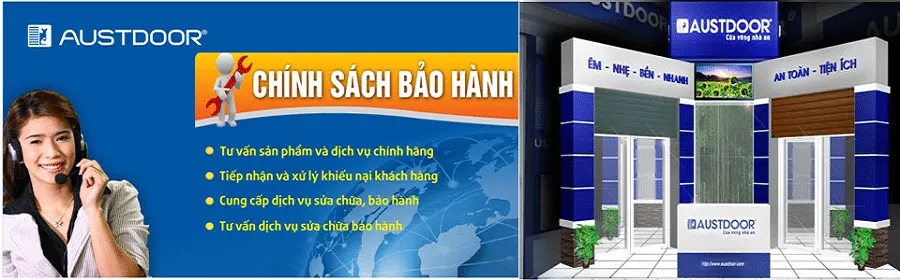 chính sách bảo hành cửa cuốn Austdoor