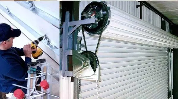 cách sửa cửa cuốn kéo tay