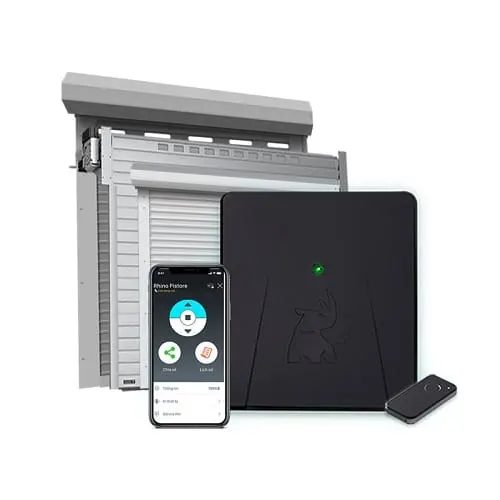 Bộ điều khiển cửa cuốn bằng điện thoại qua 3G, wifi