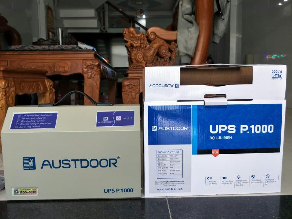 UPS cửa cuốn chính hãng austdoor