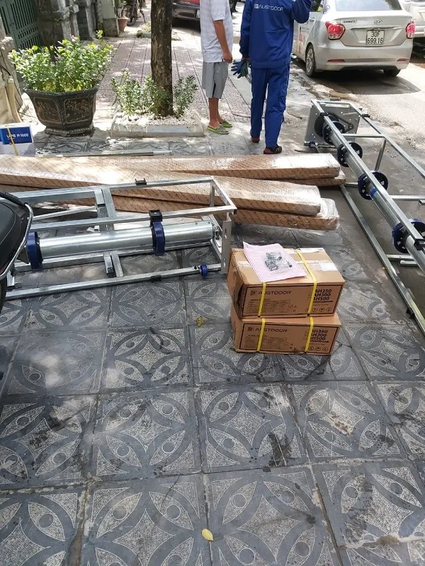 Trục cửa cuốn đồng bộ Austdoor