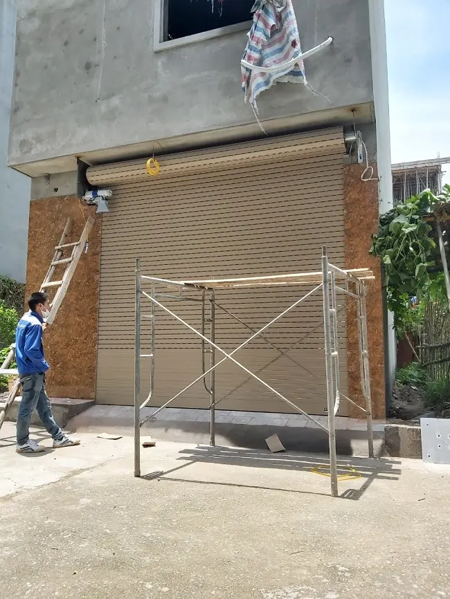 Công trình cửa cuốn A50 Anh Linh 531 bát khối long biên