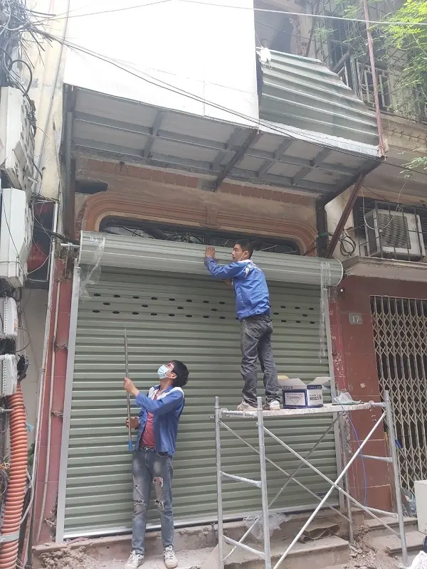 Cửa cuốn tấm liền Austdoor nan CB series 1