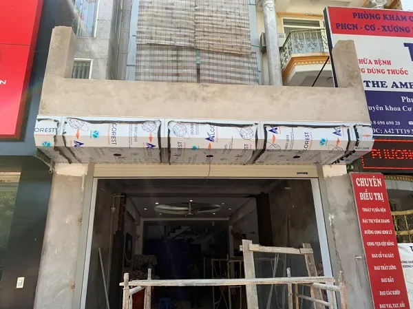 Công trình cửa siêu thoáng của gia đình anh Việt Anh