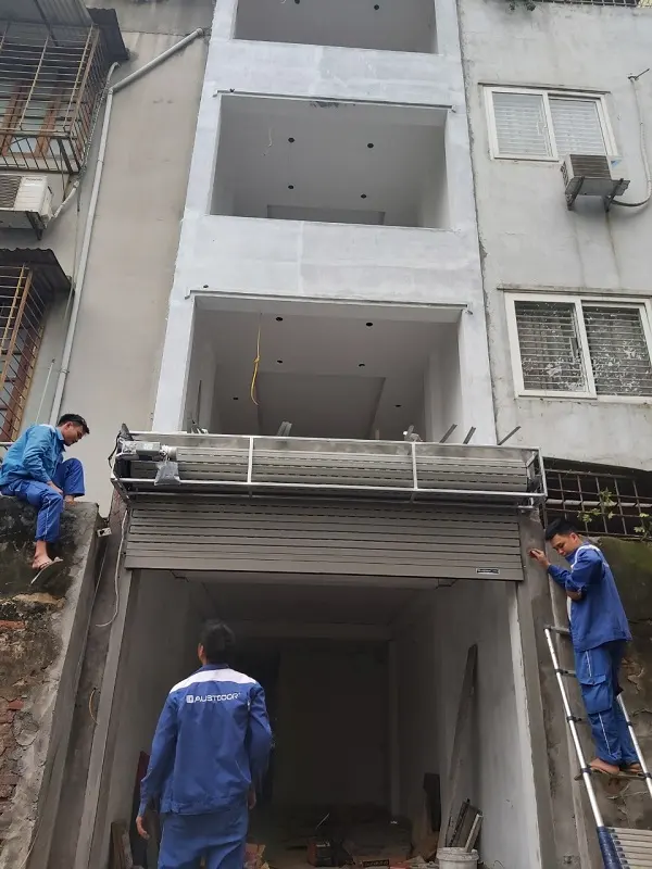 Công trình của gia đình anh Ngọc địa chỉ ngõ 4 phương mai