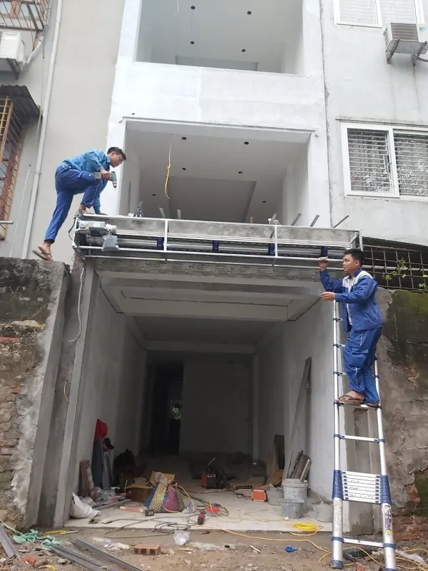 Công trình của gia đình anh Ngọc địa chỉ ngõ 4 phương mai