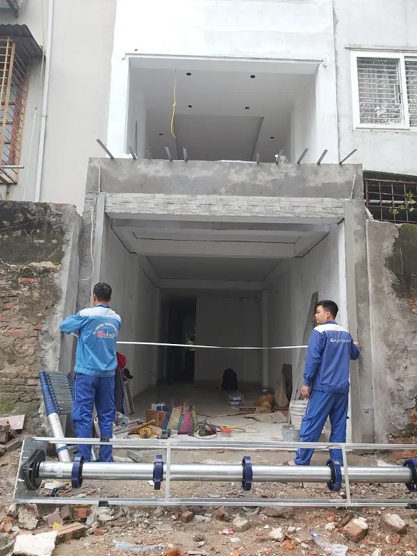 Công trình của gia đình anh Ngọc địa chỉ ngõ 4 phương mai