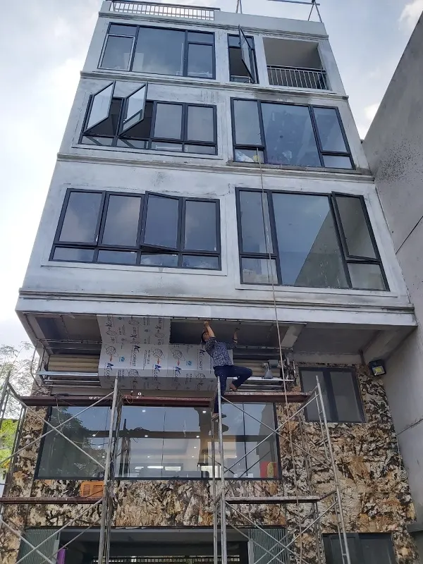 Công trình của gia đình chị Ngà ngõ 99 Định Công