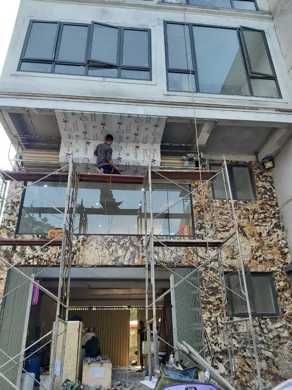 Công trình của gia đình chị Ngà ngõ 99 Định Công