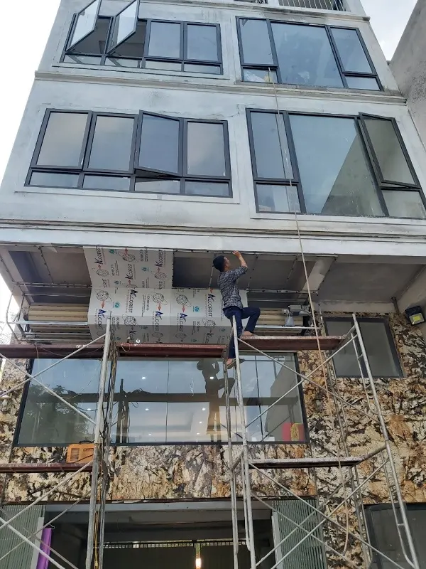 Công trình của gia đình chị Ngà ngõ 99 Định Công