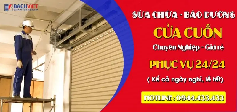Sửa cửa cuốn giá rẻ tại Hà Nội
