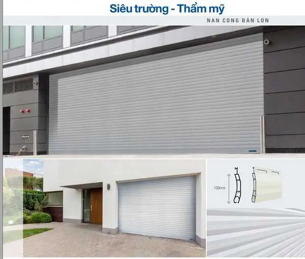 Cửa cuốn siêu trường B100S