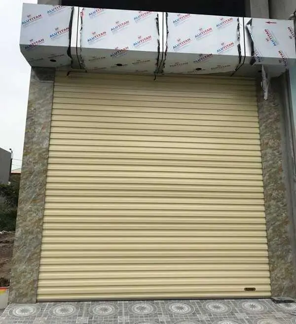 Hoàn thành lắp đặt hộp kỹ thuật cửa cuốn