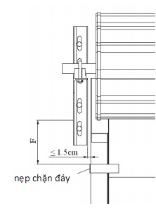 Nẹp chặn đáy