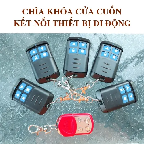 Khóa cửa cuốn thông minh