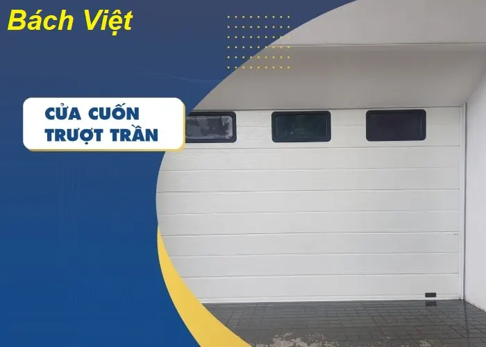 Cửa cuốn trượt trần