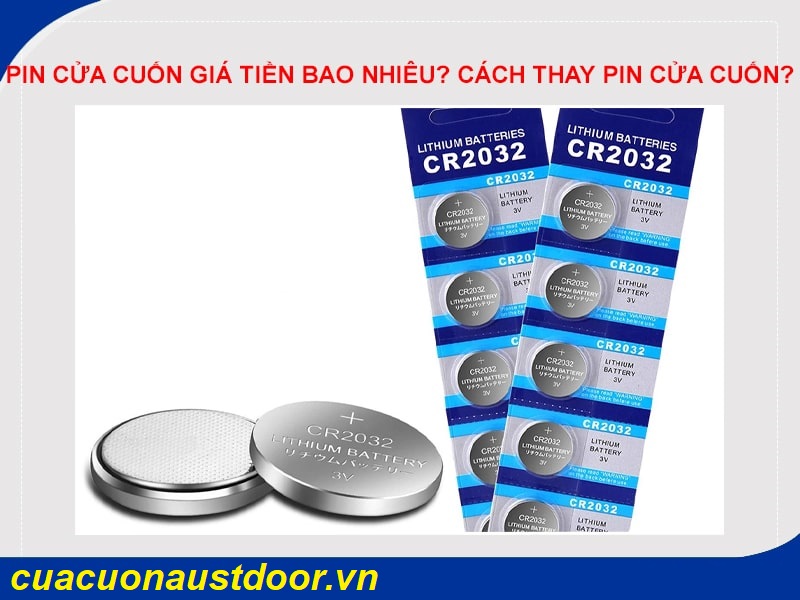 pin cửa cuốn