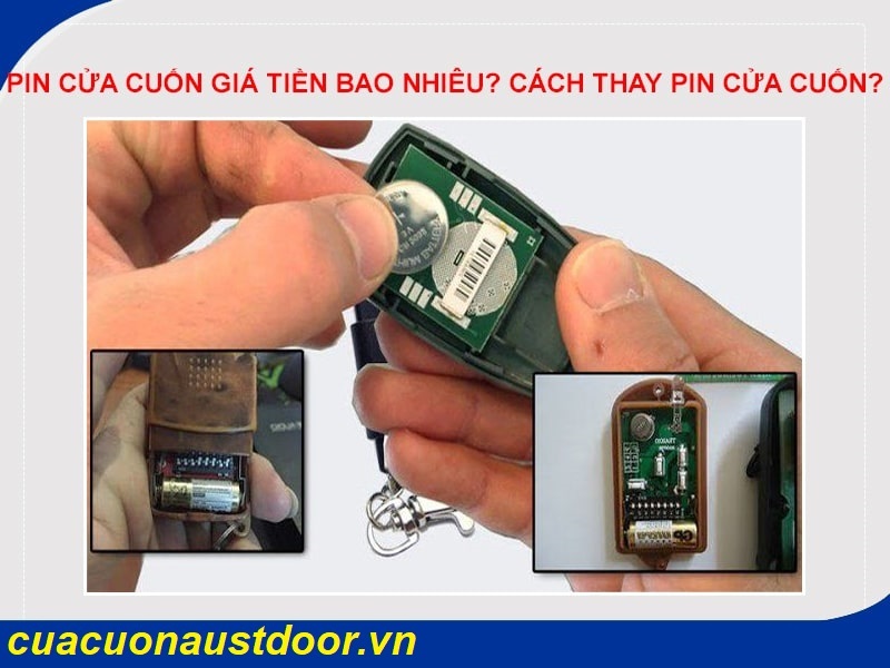 thay pin cửa cuốn