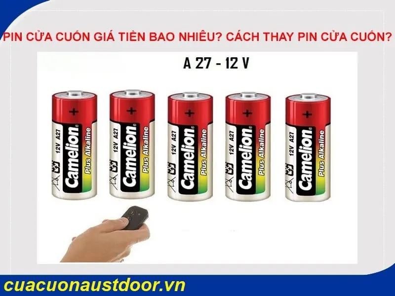 Pin cửa cuốn bao nhiêu