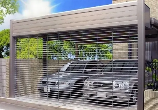 Thiết kế gara ô tô ngoài trời