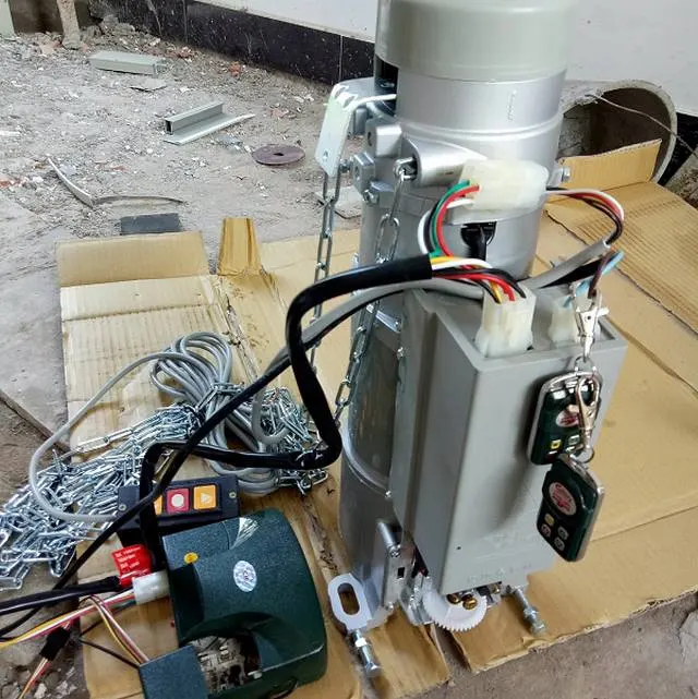 Sơ đồ đấu dây motor cửa cuốn