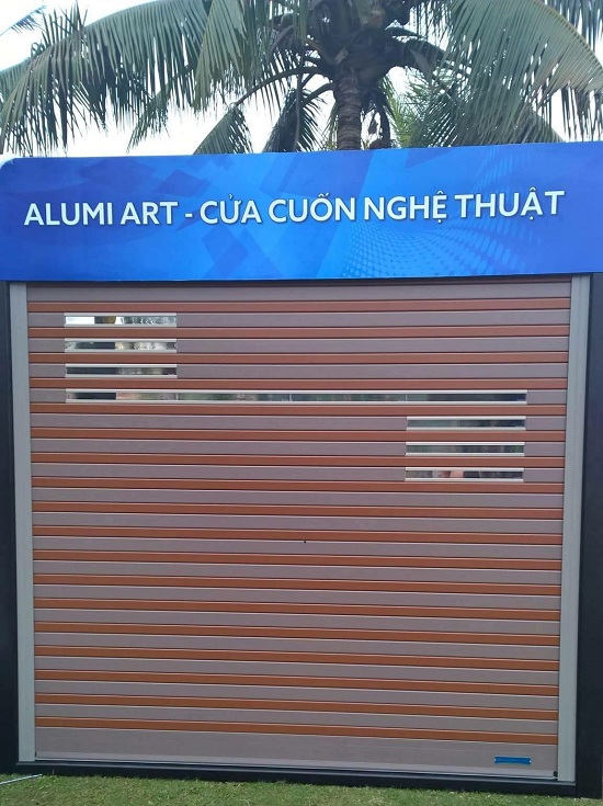 cửa cuốn nghệ thuật HCM